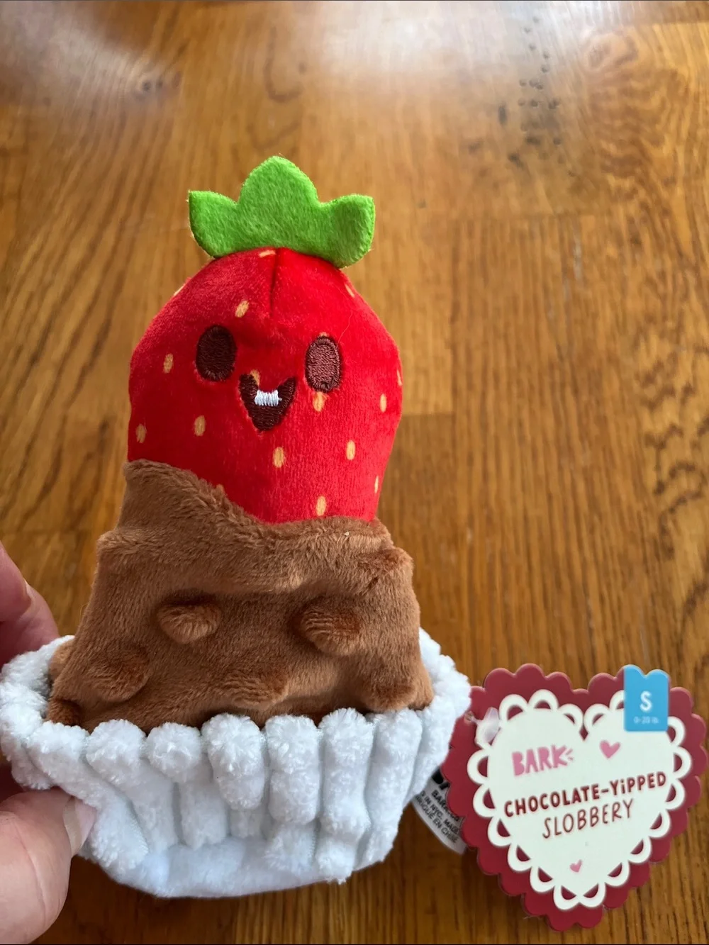 NWT Bark Sweetie Pie Macarons Plush Toy Set - Pink, Green, Red, Brown, White